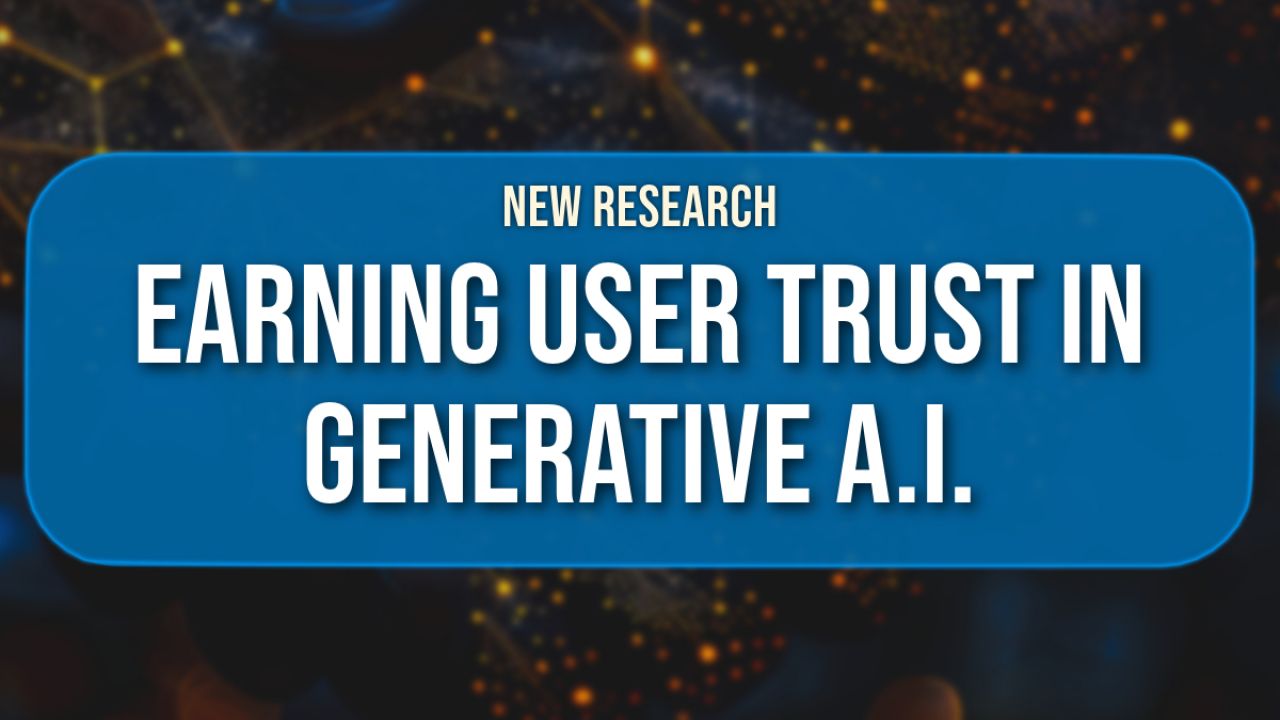 Title Card: Earning User Trust in Generative AI