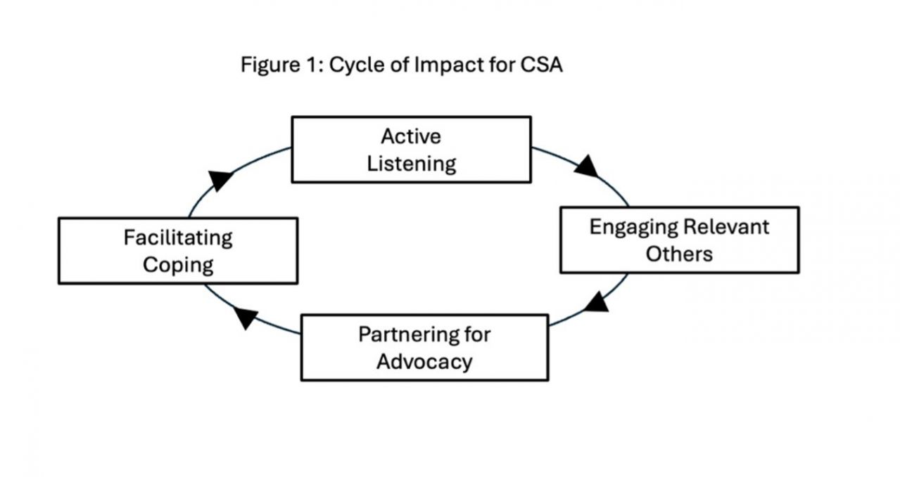 Diagram: Cycle of Impact for CSA