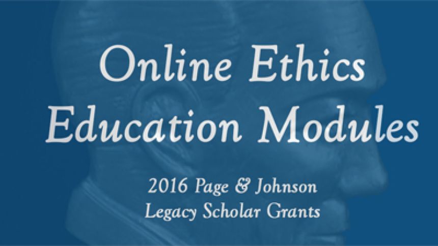 Arthur W. Page Center online modules