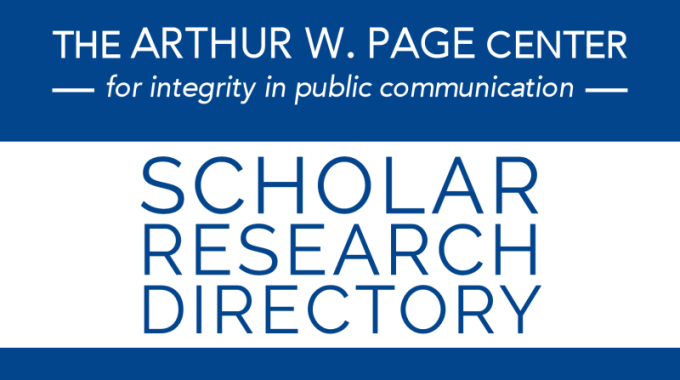 Page Center Research Directory