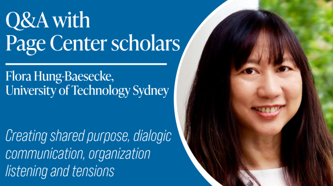 Flora Hung-Baesecke University of Technology Sydney