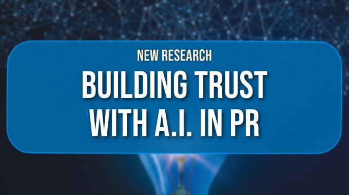 Title Card: Building Trust with AI in PR