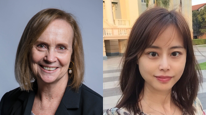 Jane Johnston and Jenny Zhengye Hou