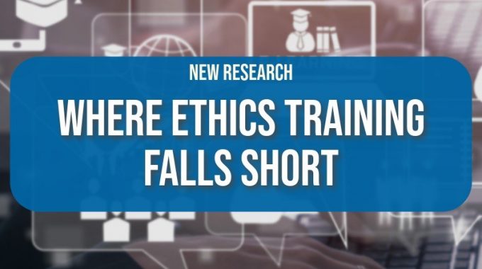 Title Card: Where Ethics Training Falls Short