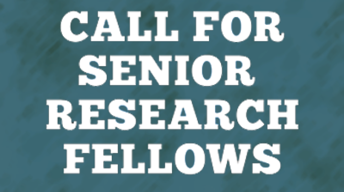 Call for Fellow, the senior research type